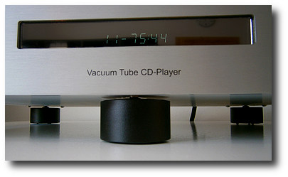 Novapad Absorber Plus unter Ayre CD-Player