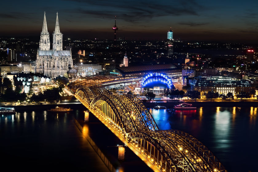 Köln bei Nacht