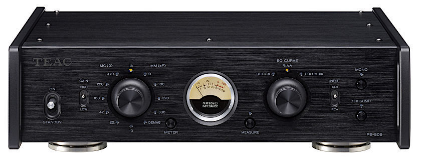 TEAC PE-505 in Schwarz 