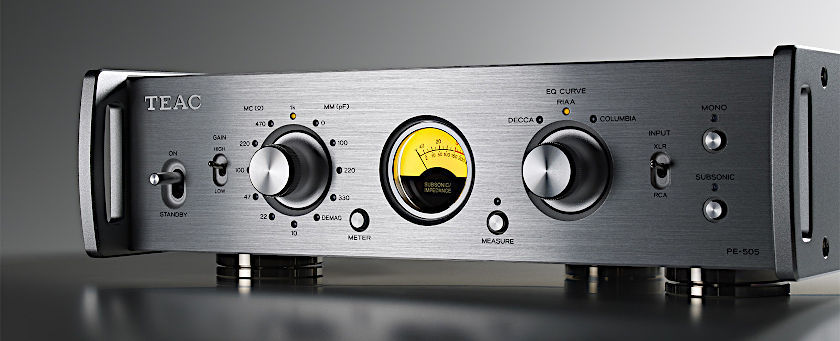 TEAC PE-505 Frontseite