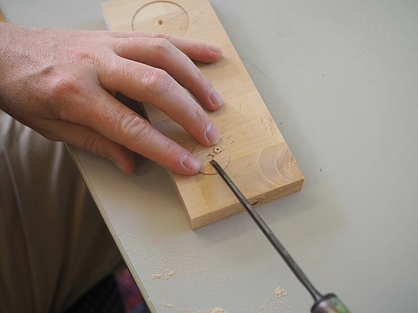 Herstellung der chladnischen Klangformen