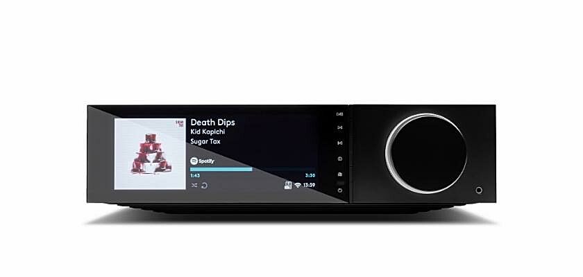 Die Cambridge Audio All-in-One-Player Evo 150 in Schwarz