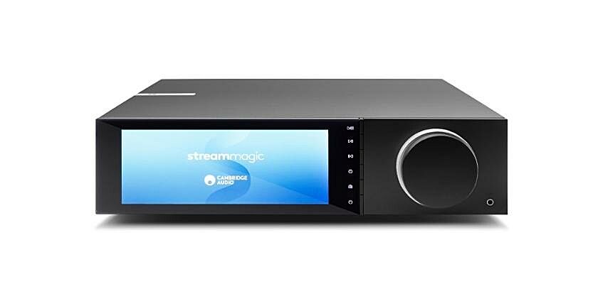 Die Cambridge Audio All-in-One-Player Evo 75 in Schwarz