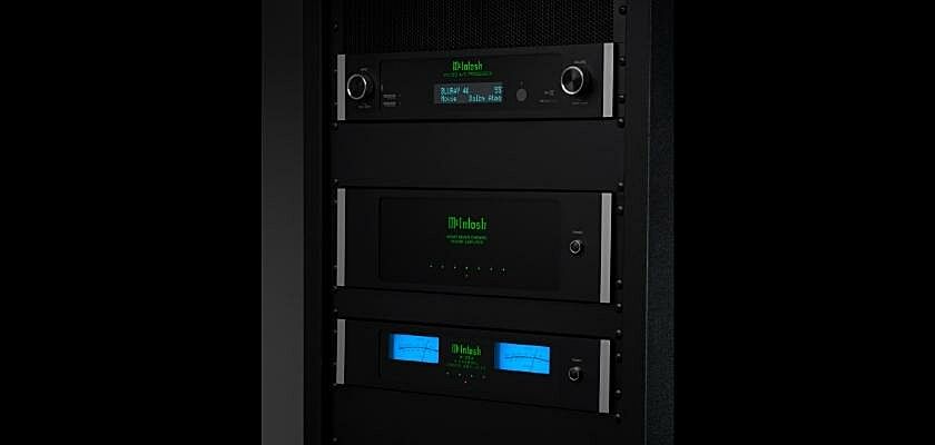 McIntosh MX100, MI347 und MI254 (v. o.)