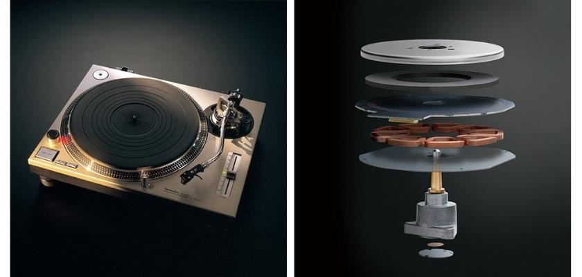 Plattenspieler Technics SL-1200MK7 Sonderedition von Innen und außen