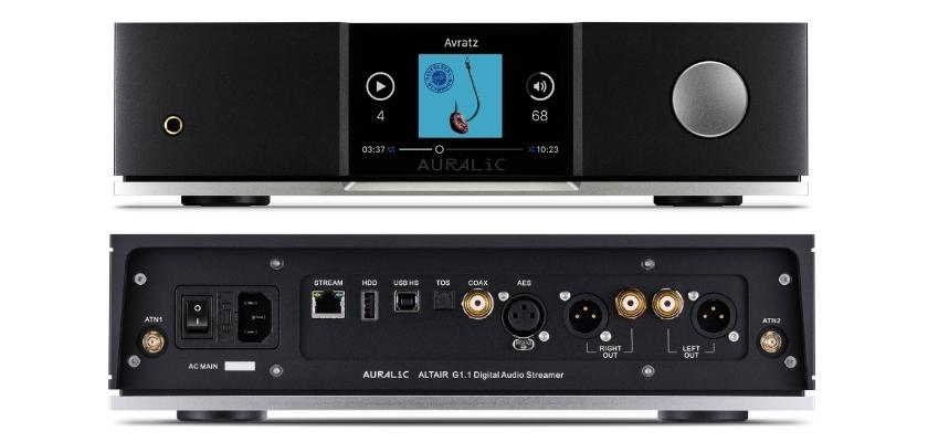 Auralic Altair G1.1 Vorder- und Rückseite