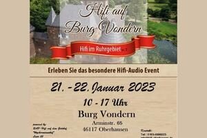 HiFi-Event auf Burg Vondern im Januar 2023