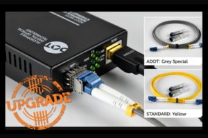 Das ADot Singlemode Glasfaser-Upgrade